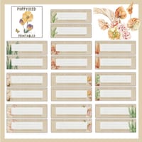 Boho Desert Desk Name Plates - Editable! Classroom Decor - thumbnail 2 of 4