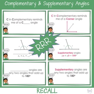 Complementary and Supplementary Angles Year 4 - 6 Math Review Warm up and Worksheets | BUNDLE - image 4 of 7