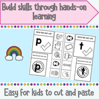 Beginning Sound Sort Worksheets and Interactive Notebook Pages | Pre-K and Kindergarten Phonics - thumbnail 4 of 4