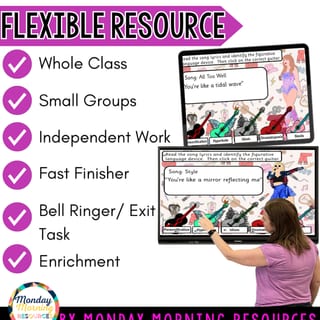 Taylor Swift Figurative Language Song Lyrics - Figurative Language Activity for Upper Primary - image 2 of 6
