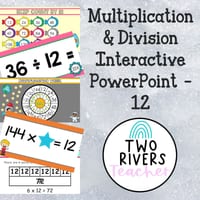 Multiplication PowerPoint 12x Table - thumbnail 1 of 7