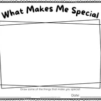 What Makes Me Special | Harmony Day or SEL Lesson Personal Reflection Write & Draw activity - thumbnail 6 of 8
