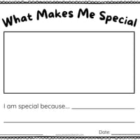 What Makes Me Special | Harmony Day or SEL Lesson Personal Reflection Write & Draw activity - thumbnail 4 of 8