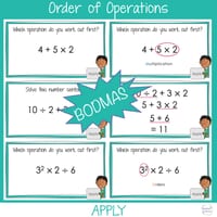 BUNDLE BODMAS Order of Operations Year 6 Math Australian Curriculum Aligned Rapid Recall Worksheets - thumbnail 5 of 7