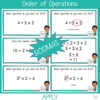 BUNDLE BODMAS Order of Operations Year 6 Math Australian Curriculum Aligned Rapid Recall Worksheets - image 5 of 7