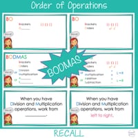 BUNDLE BODMAS Order of Operations Year 6 Math Australian Curriculum Aligned Rapid Recall Worksheets - thumbnail 4 of 7