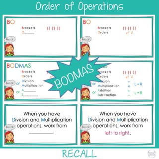 BUNDLE BODMAS Order of Operations Year 6 Math Australian Curriculum Aligned Rapid Recall Worksheets - image 4 of 7