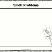 Big Problems & Small Problems Sort | Cut & Paste SEL activity | Catastrophe Scale Lesson - thumbnail 5 of 5