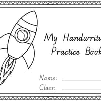 Australian Handwriting Practice Book 1 Victorian Modern Cursive - thumbnail 2 of 4