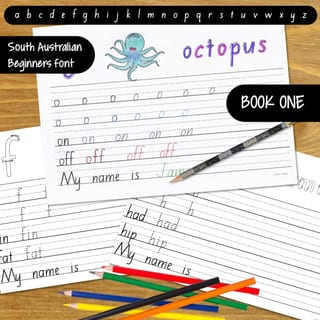 Australian Handwriting Practice | SA Beginners | Bundle - image 2 of 4