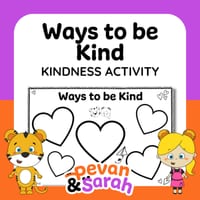 Ways to be Kind | SEL Empathy Lesson Draw & Write activity 