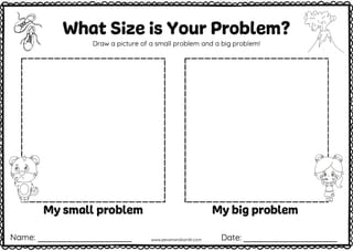 Big and Small Problems BUNDLE | Catastrophe Scale activities | Full SEL Lesson Resources - image 6 of 8