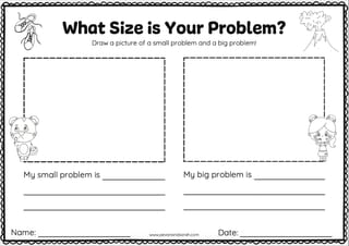 Big and Small Problems BUNDLE | Catastrophe Scale activities | Full SEL Lesson Resources - image 8 of 8