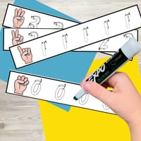 Numbers 0-9 Tracing Cards - Handwriting Practice - thumbnail 2 of 2
