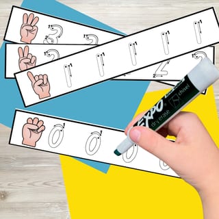 Numbers 0-9 Tracing Cards - Handwriting Practice - image 2 of 2
