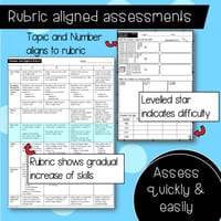 Year Two Differentiated Math Assessments | Australian Curriculum V8 & V9| - thumbnail 3 of 4