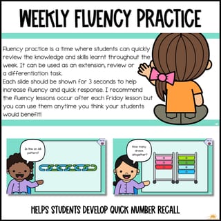 Daily Math Review Kindergarten Pre K, Data, Patterns, Addition, Time, Fluency - image 5 of 5