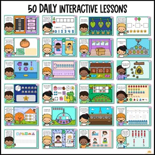 Kindergarten Pre K Math Digital Resource Bundle Addition, Shapes, Place Value - image 2 of 4