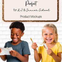 Craft Kids K-2 mockup MOVEABLE closeup peopleMock-up png - thumbnail 6 of 8