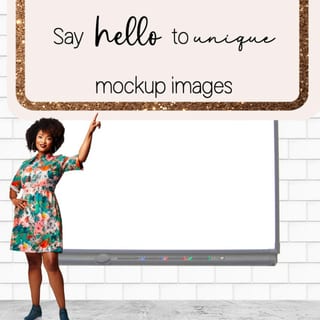 K-2 Children and teacher MOVEABLE students Mock-up png stock photo images - image 3 of 9