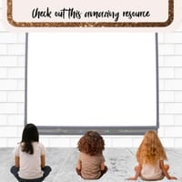 K-2 Children and teacher MOVEABLE students Mock-up png stock photo images - thumbnail 4 of 9