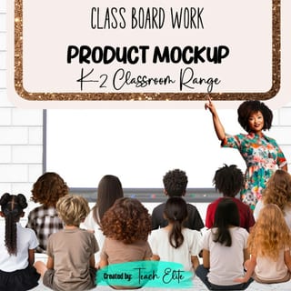 K-2 Children and teacher MOVEABLE students Mock-up png stock photo images - image 1 of 9