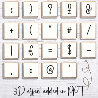 Alphabet Tile Product Mockup Letter Mock Up Images for TpT Sellers - image 7 of 9