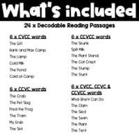 CVCC, CCVCC Decodable Reading Passages and Comprehension Questions Slides - thumbnail 3 of 4