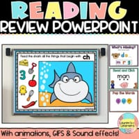 Reading Warm up - Literacy Review PowerPoint - thumbnail 1 of 2