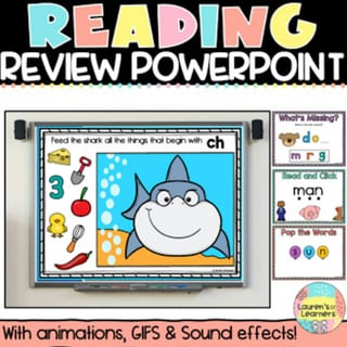 Reading Warm up - Literacy Review PowerPoint - image 1 of 2