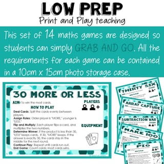 14 GRAB AND GO Maths Games to Fit Photo Storage Case - image 3 of 4