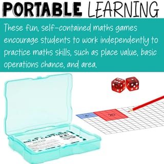 14 GRAB AND GO Maths Games to Fit Photo Storage Case - image 4 of 4