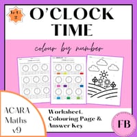Year 2 | OClock | AC v9 | Colour by Number