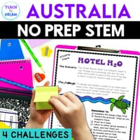 STEM No Prep - Australian Theme Years 1 - 6