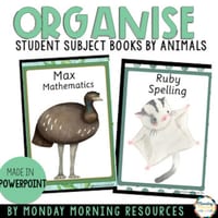 Australian Animal Book Covers - All Subjects Classroom Organisation Resource - thumbnail 3 of 7