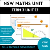 NSW Maths Stage 3 I Year A I Year 5 I Term 3 I Unit 12