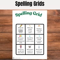 Spelling Grids - thumbnail 1 of 2