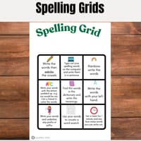 Spelling Grids - thumbnail 2 of 2