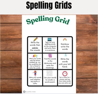 Spelling Grids - image 2 of 2