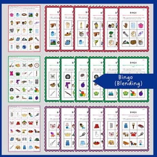 Phonemic Awareness Activities - Blending & Segmenting Words with 4 Phonemes - CCVC CVCC Games - image 2 of 4