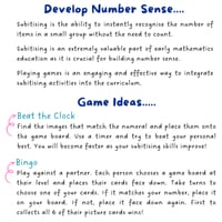 Numbers 1-10 Subitising and Number Sense Games and Worksheets in QLD Font - thumbnail 3 of 3