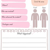 Student Incident Report Template - thumbnail 1 of 2