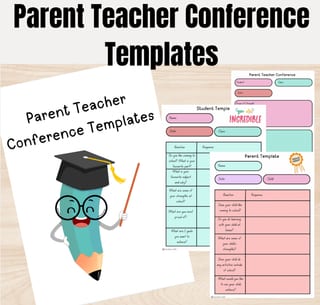 Parent-Teacher Conference Templates-Easy to Use Forms - image 1 of 4