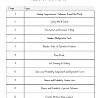 Independent Work Book Year 6 Literacy/Numeracy/Science/Art - thumbnail 2 of 8