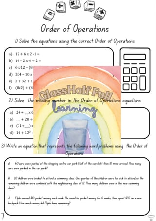 Independent Work Book Year 6 Literacy/Numeracy/Science/Art - image 3 of 8