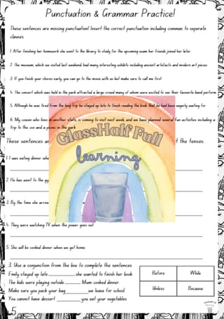 Independent Work Book Year 6 Literacy/Numeracy/Science/Art - image 8 of 8