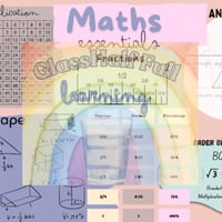 Maths Essentials Desk Mat - thumbnail 1 of 3