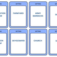 Drama Improv Cards - with categories to help any Drama game! - thumbnail 2 of 4