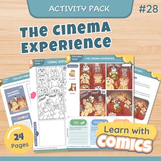 Reading Comprehension Comic and Story Activity Pack #28: Writing, Vocabulary - image 1 of 9