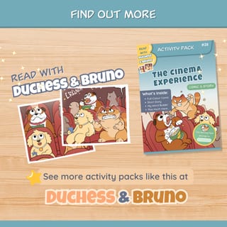 Reading Comprehension Comic and Story Activity Pack #28: Writing, Vocabulary - image 8 of 9